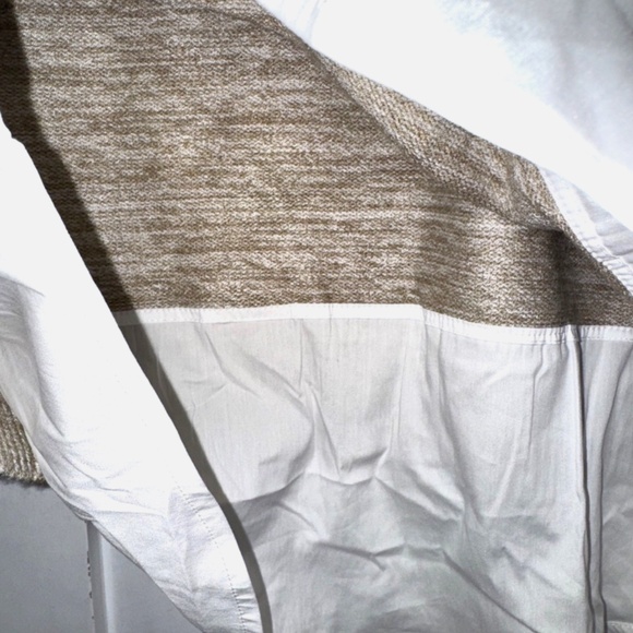 NWT Liverpool Los Angeles Women's Beige Twofer Collared Sweater Sz XL, MSRP $109 - Picture 7 of 7